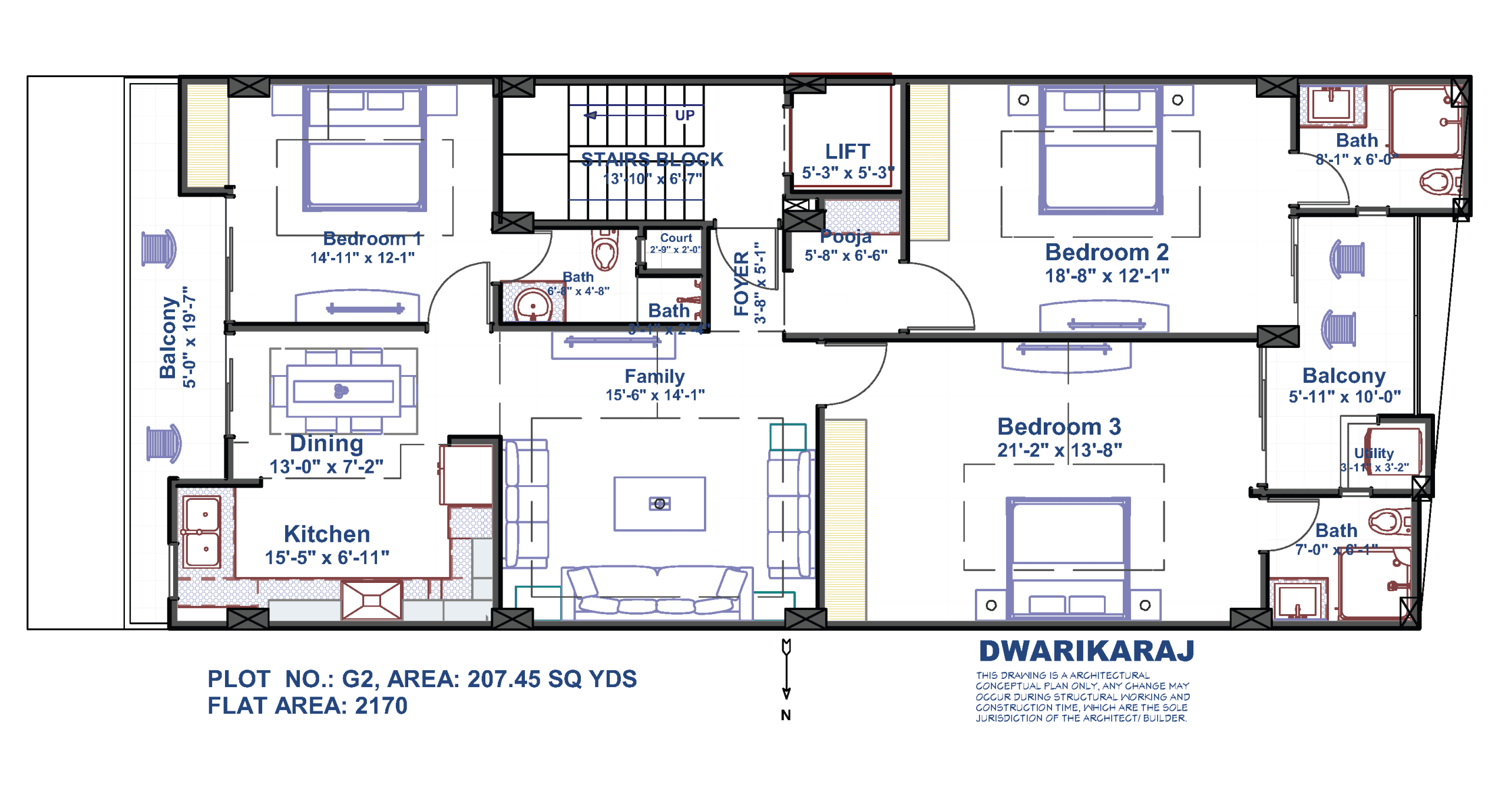 Sapphire - G2 Block - 2170 sq ft