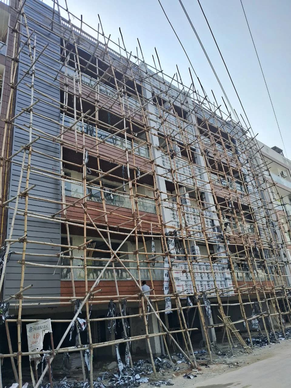 B BLOCK construction photo