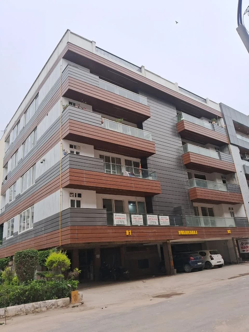 D Block Progress construction photo