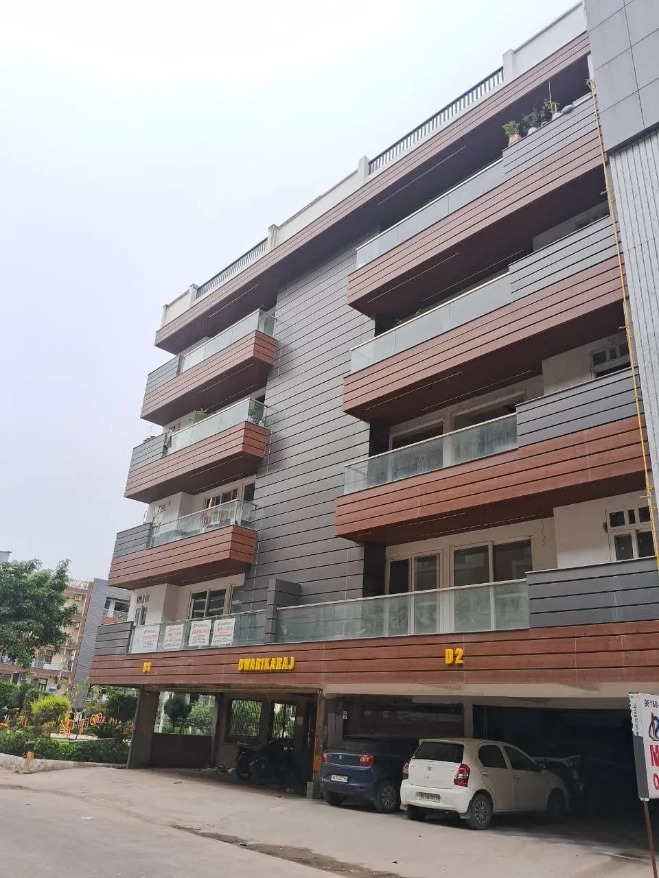 D Block Progress construction photo