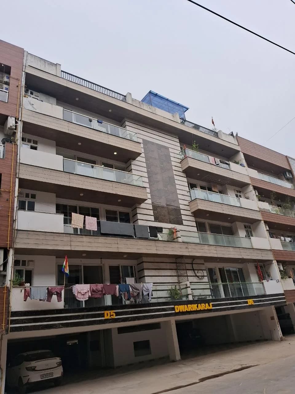 D Block Progress construction photo