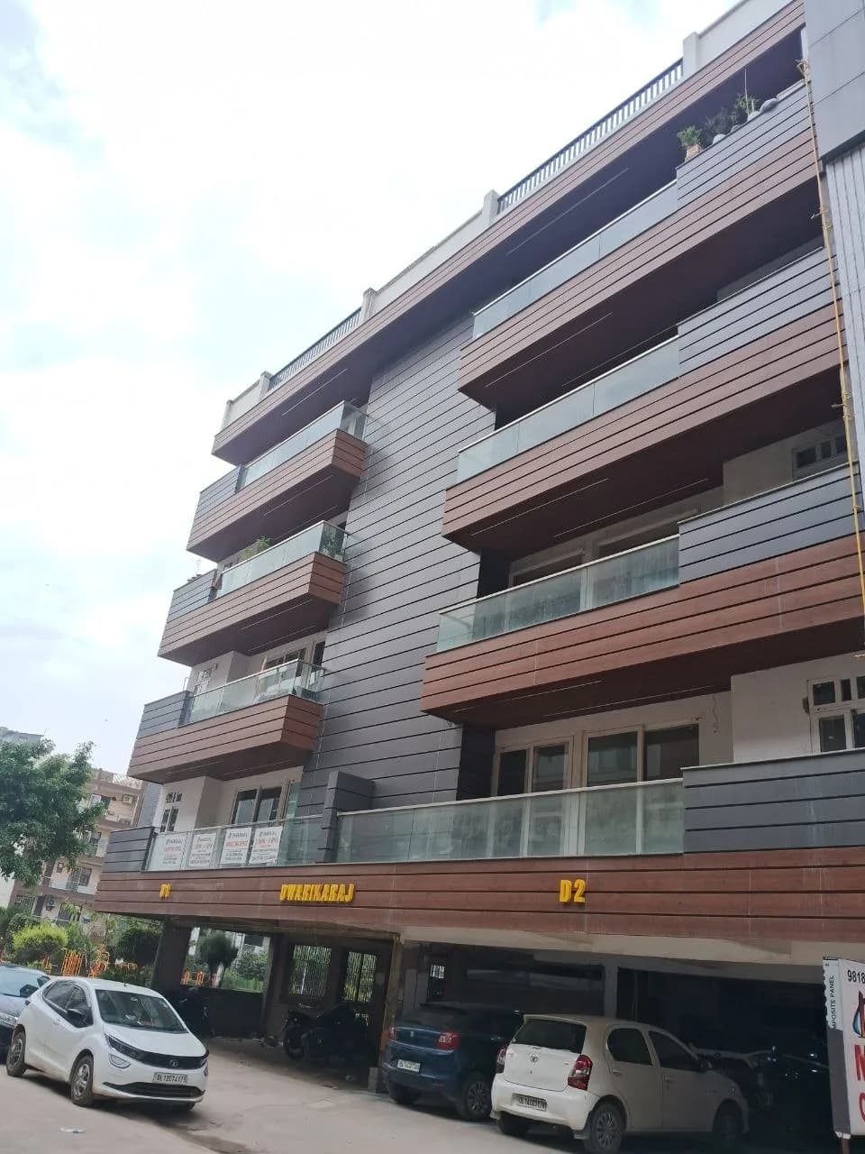 D Block Progress construction photo