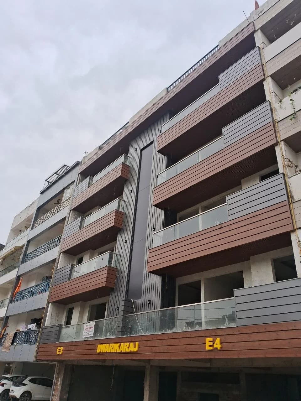 E & F BLOCK construction photo