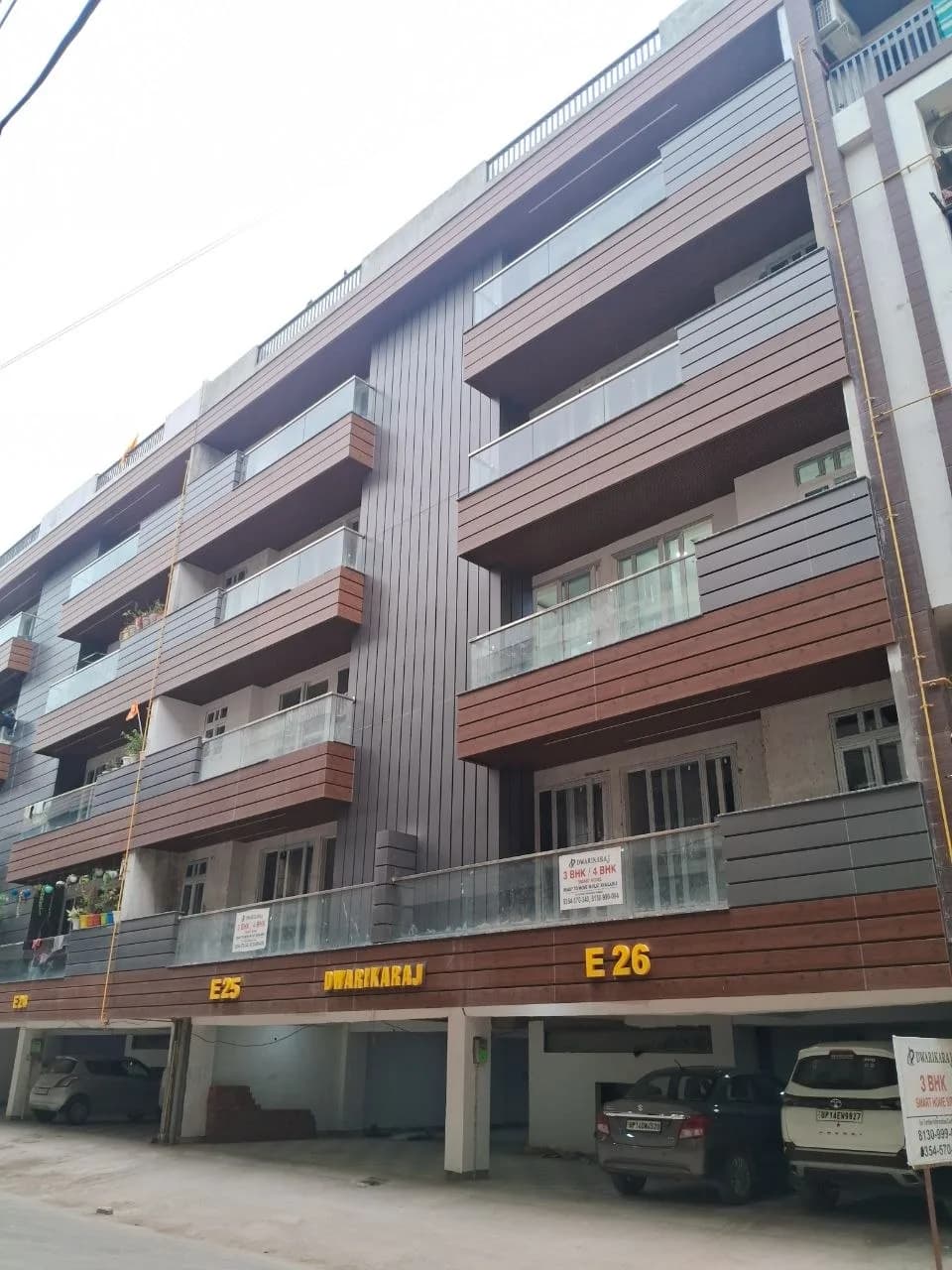 E & F BLOCK construction photo