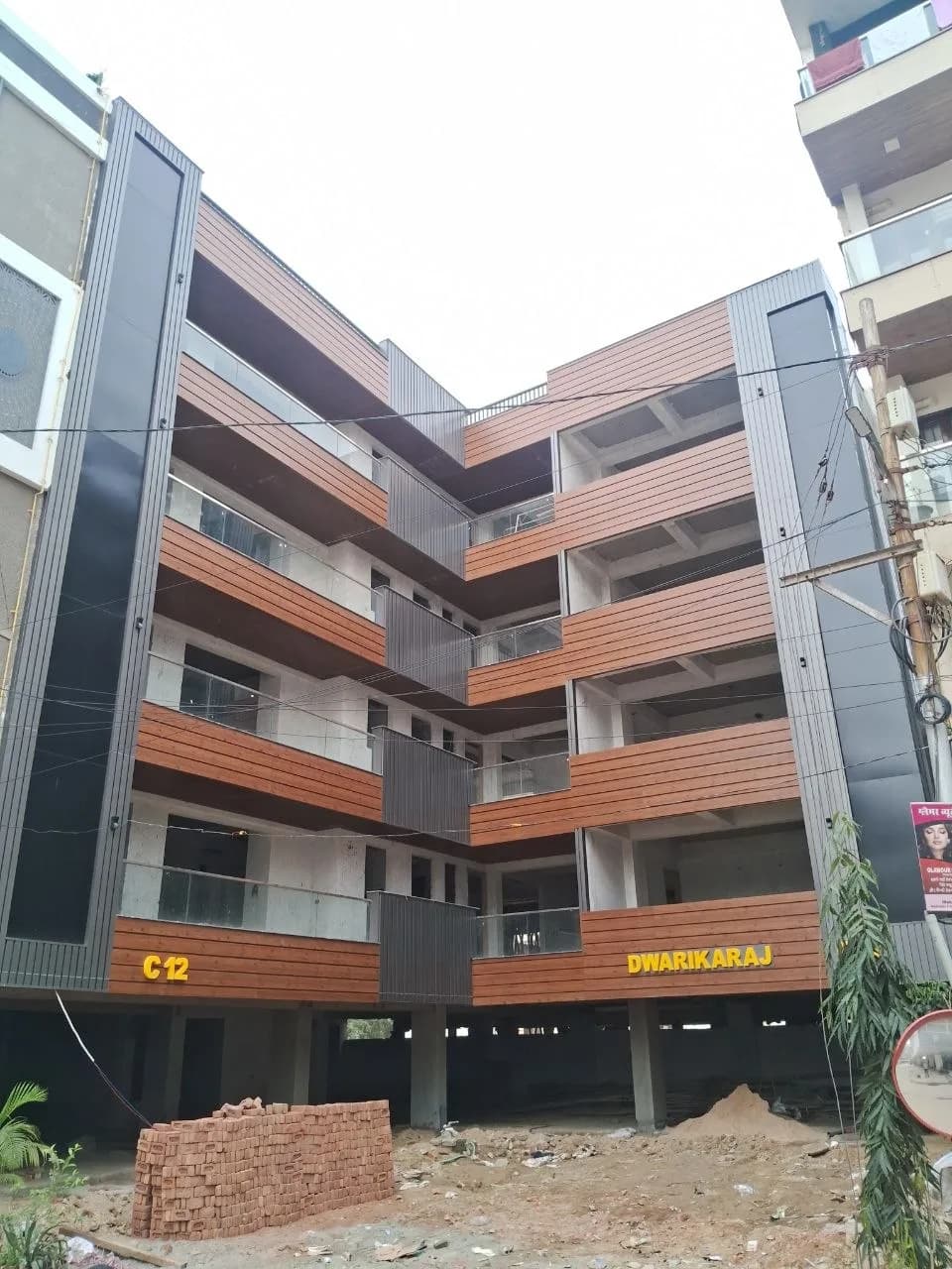 C BLOCK construction photo