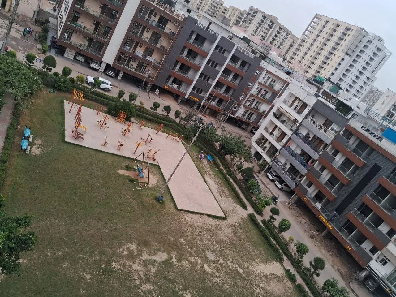 C BLOCK construction photo