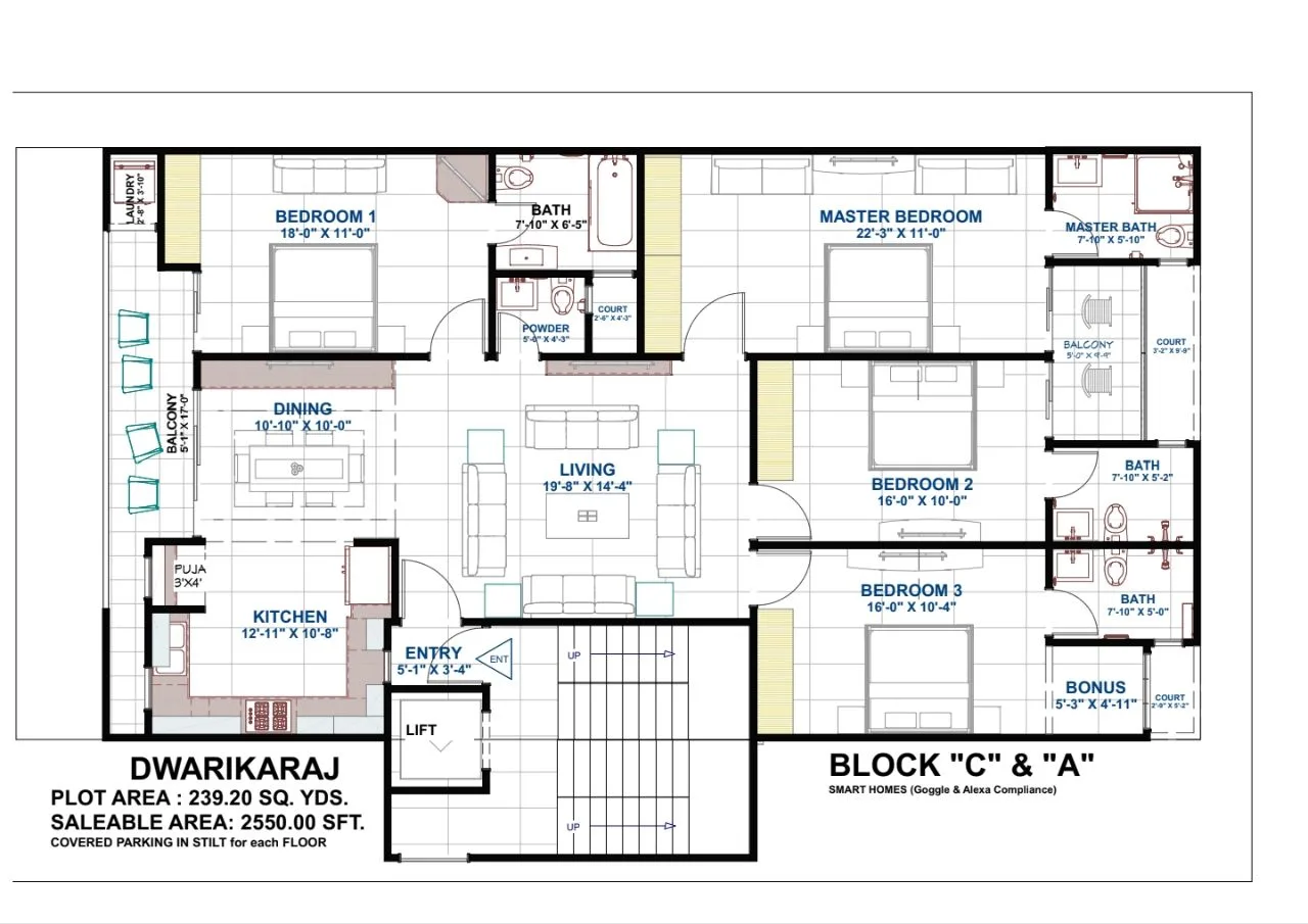 C BLOCK construction photo
